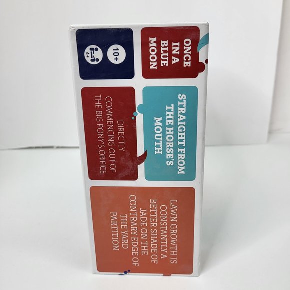 New Idiom Addict Idiomaddict Board Game Sealed The Good Game Company Word Game - Picture 9 of 9